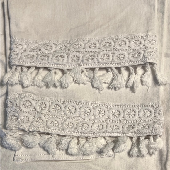 Ruby Rd. Tassel Hem Capri Pants - Picture 5 of 5